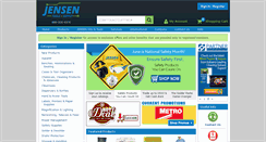 Desktop Screenshot of jensentools.com